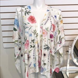 Et Lois Floral Kimono Cardigan